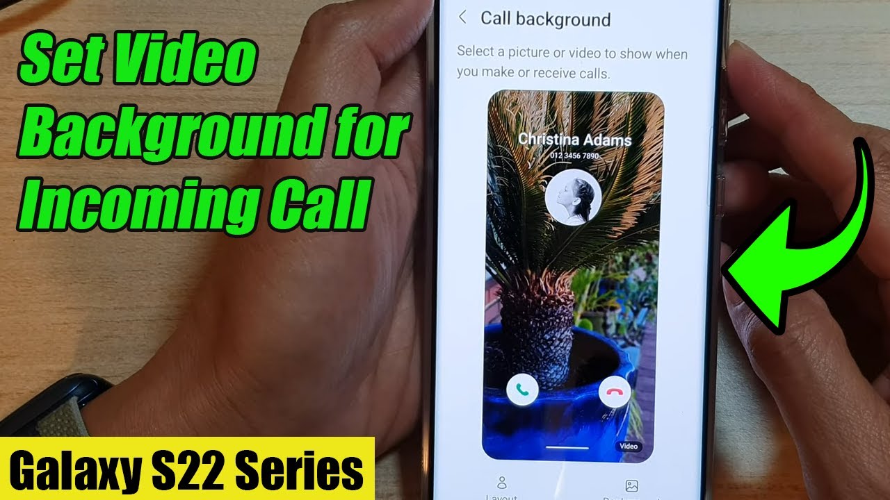 Với Galaxy call background video, bạn có thể tận hưởng những hình ảnh tuyệt đẹp, đầy màu sắc và sinh động nhất khi thực hiện các cuộc gọi. Hãy xem để trải nghiệm những điều tuyệt vời này nhé!