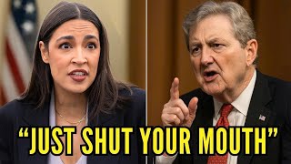 AOC INTERRUPTS John Kennedy 6 Times — His 7th Line Shuts Her DOWN. Aoc Interrupts John Kennedy 6 Times His 7th Line Shuts Her Down
