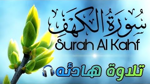 سورة الكهف 💚 تلاوة رائعة ❤️ هدوء يأخذك بعيدا نور الجمعة 💥 🌿 Surah Al Kahfi | relaxing quran