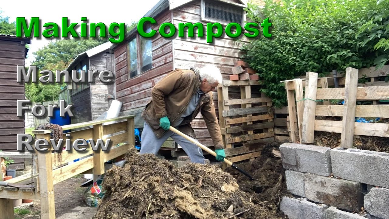 Making Compost, Spear & Jackson manure fork review