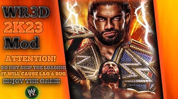 WR3D 2K23 MOD RELEASED WITH [NEW ARENAS,TEXTURE,NEW MOVES,REAL ENTRANCE & MANY MORE BY SEPKER]