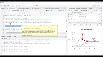 DEA 9b Data Envelopment Analysis   Estimating local returns to scale 2 ways in R benchmarking & deaR
