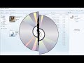 Rip a cd with windows media player