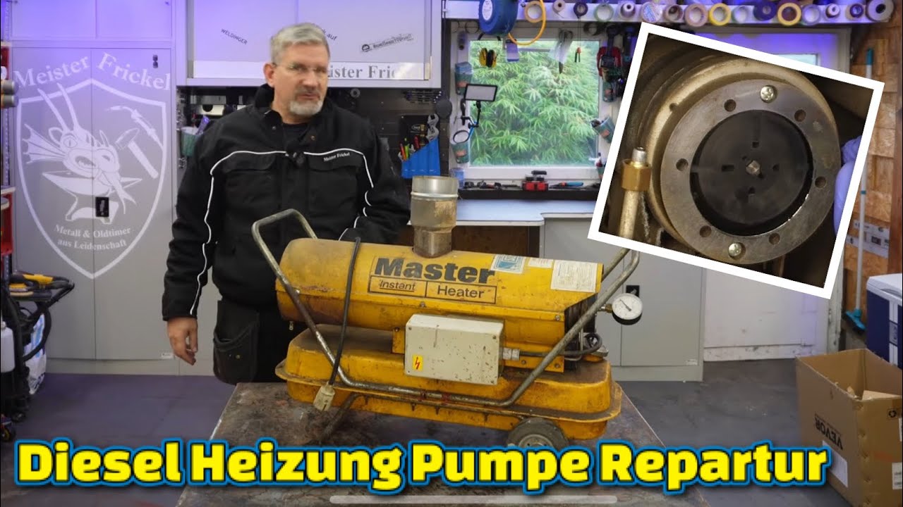 Ist Heizöl Und Diesel Das Gleiche MASTER WILMS DIESELHEIZUNG Reparatur der Dieselpumpe - YouTube