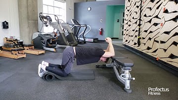 How To Do A Bench Thoracic Spine and Lat Stretch