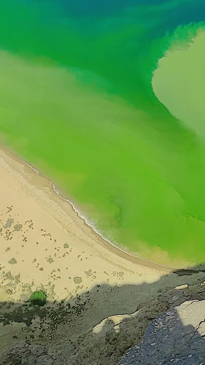 A Very BeauTiFul Sea From Top Of Hill #nature #sea