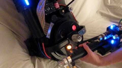 Ghostbusters Proton Pack movie prop replica with lights and sounds