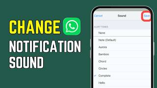 How to Change WhatsApp Notification Sound? (Easy WhatsApp Sound Settings 2026 Guide)