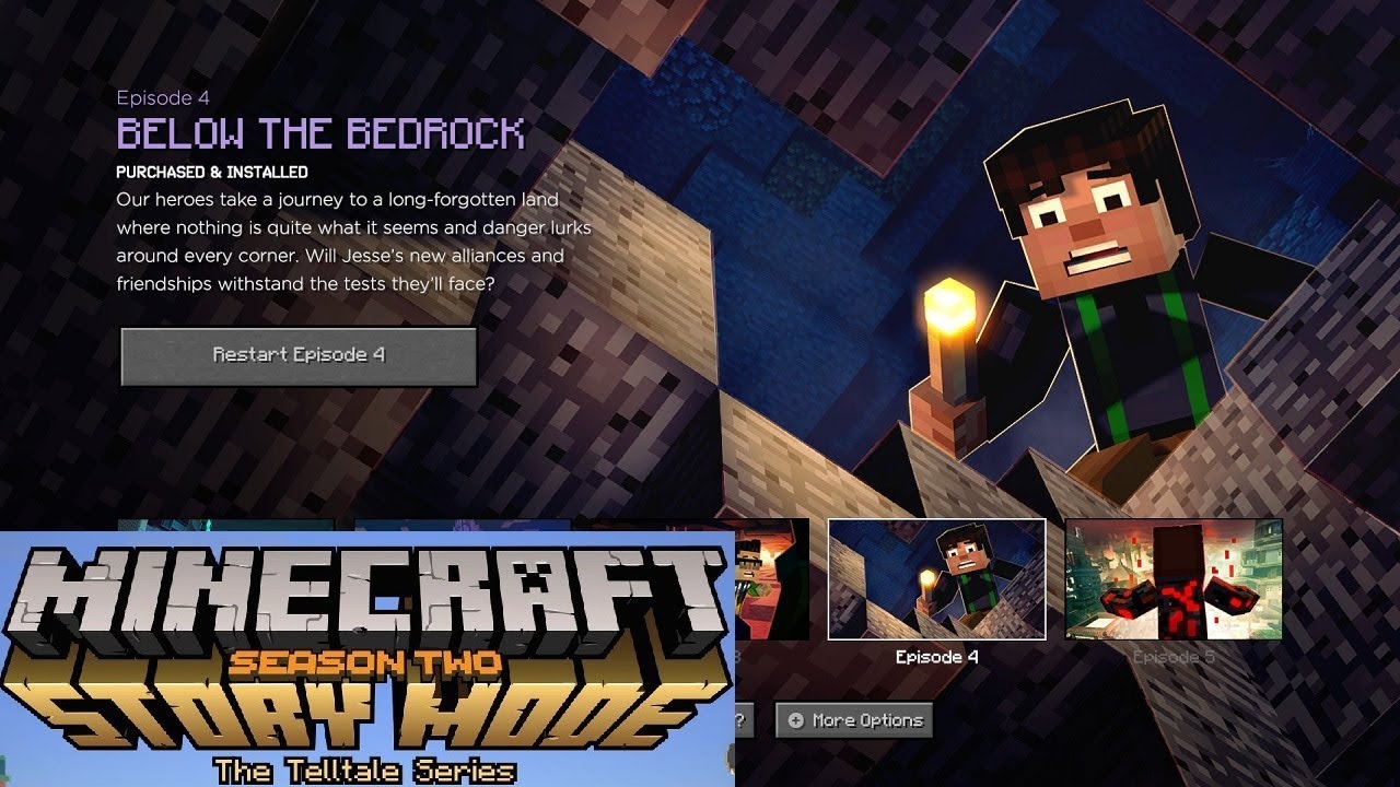 Minecraft Story Mode Season 2: Episode 4 - Below the Bedrock Review –  GameSpew