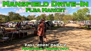 Whatever You're Looking For, The Mansfield Drive-In Flea Market Has It! Fall 2023, Part 2!