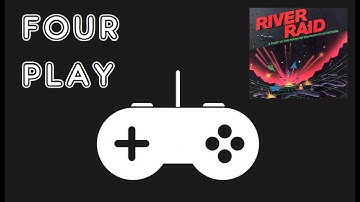 Four Play - River Raid - 8-bit Console Comparison