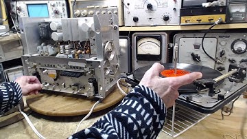 Clairtone Console Stereo Video #42 - AM Alignment and Record Player Check