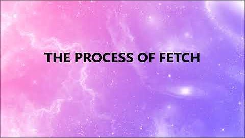 Fetch Cycle