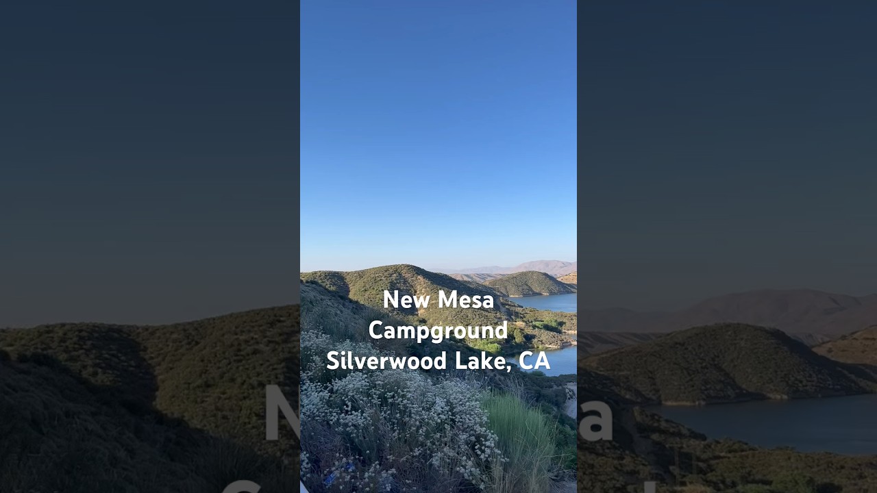 ⁣New Mesa Campground at Silverwood Lake, CA #rvcamping #camping