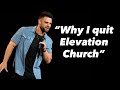 "Why I quit Elevation Church," explains former Elevation photographer