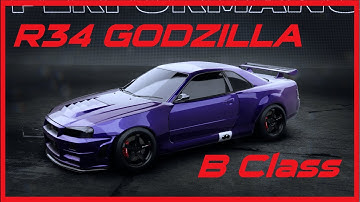 R34 Skyline - B Class - Godzilla is AMAZING - Nil Built Slayer - Need for Speed Unbound