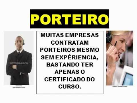 Curso de porteiro em guarulhos