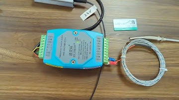 Module đọc nhiệt độ loại K 8 kênh RS20K-C ngõ ra RS485 Modbus RTU