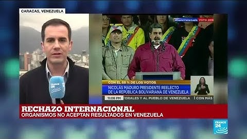 Reacciones de la comunidad internacional ante las elecciones en Venezuela