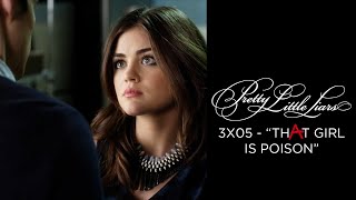 Pretty Little Liars - Ezra Gets Angry At Aria For Ditching Their Date - That Girl Is Poison 3X05