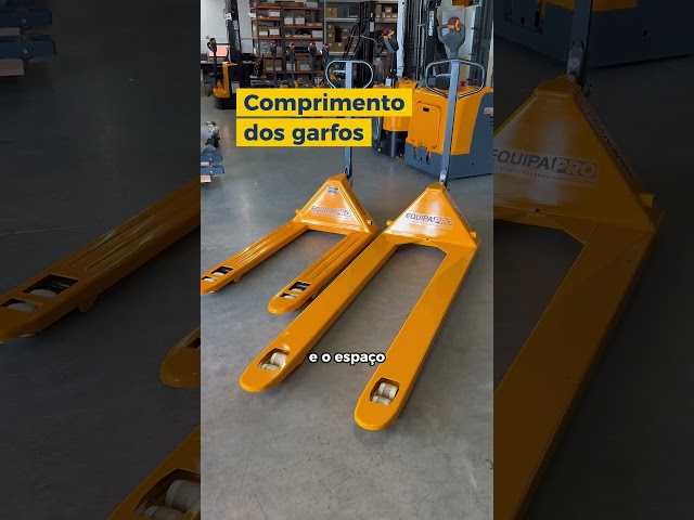 Thumbnail do video: Como escolher a paleteira certa?