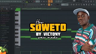 Victony - Soweto (Remake/Tutorial In FL Studio) | How To Make Afrobeats