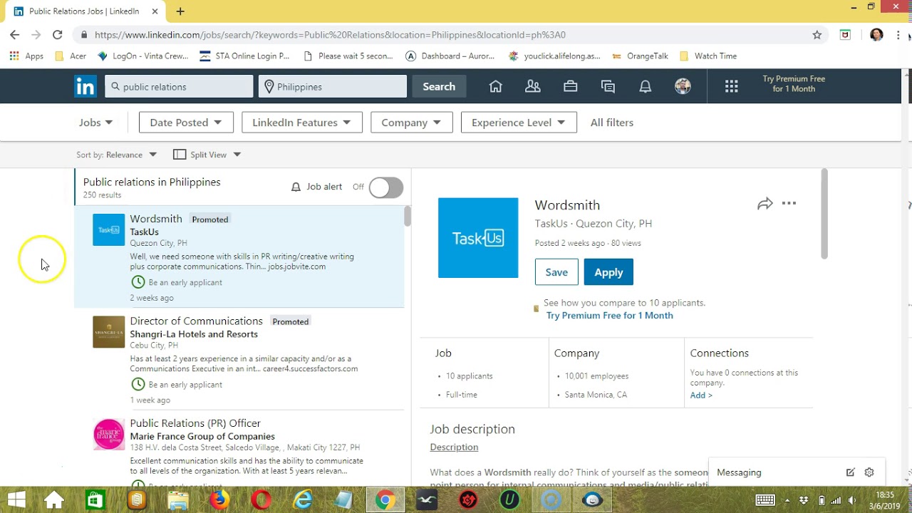 How To Auto Scrape Jobs On LinkedIn Using Socinator - YouTube
