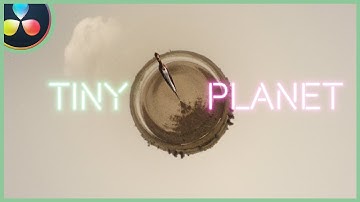 How To Make The Tiny Planet Effect | DaVinci Resolve 17 |