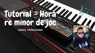 Tutorial - Horă re minor de joc