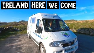 VAN LIFE Travel day Scotland to Belfast.