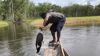 Merawai ikan baung Monster