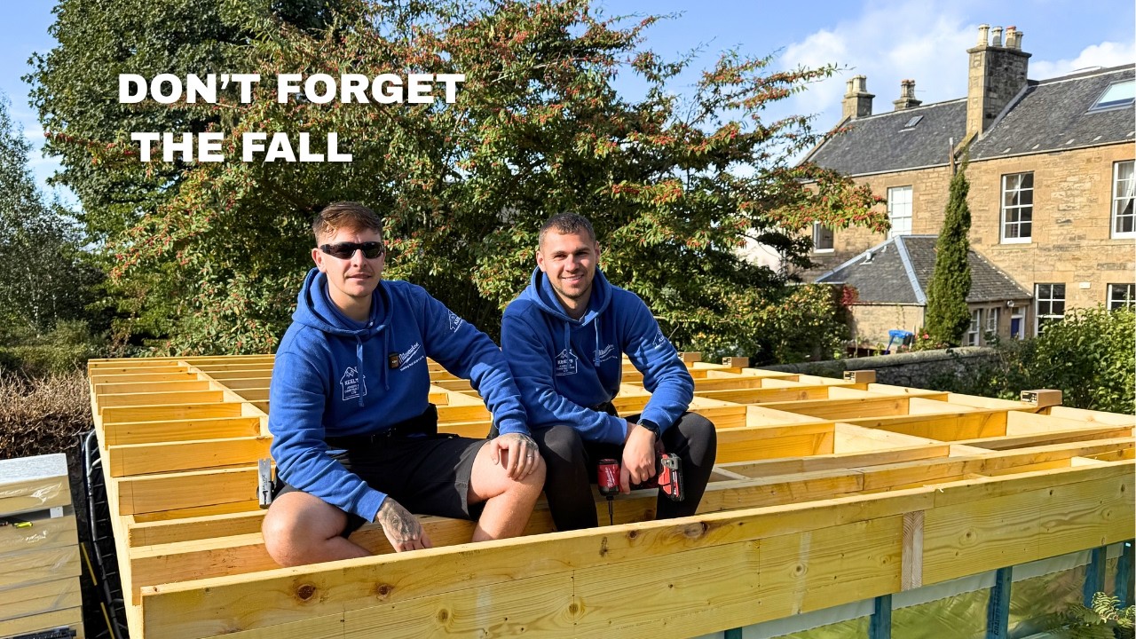 Правильный способ возведения каркаса плоской крыши для садового домика.