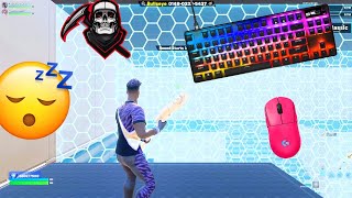 Best Fortnite 2v2 Piece Control Gameplay ⭐ *ASMR* Chill 😴 Relaxing Keyboard Sounds 🤩