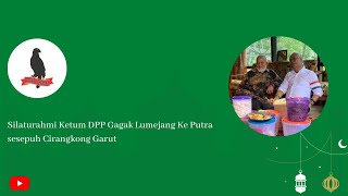 Silaturahmi Ketum DPP Gagak Lumejang Ke Putra sesepuh Cirangkong Garut