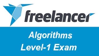 Freelancer.com Algorithms Level-1 Test