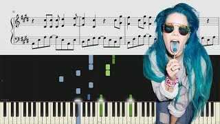 Video thumbnail of "Halsey - Strangers - Piano Tutorial + SHEETS"
