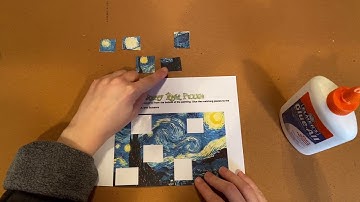 Google Classroom Art Assignment/The Starry Night: Grade: K, Week of 3/23