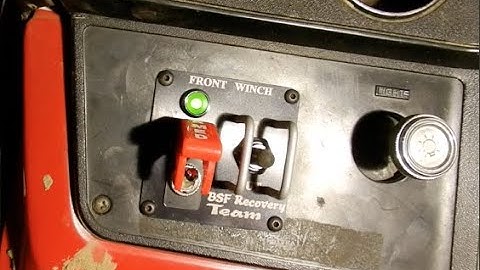 IN CAB WINCH CONTROL INSTALL by BSF Recovery Team