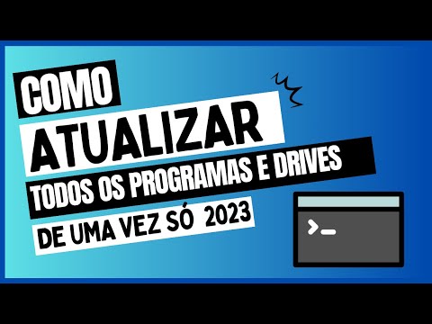 como atualizar todos os programas do PC pelo cmd #cmd #windows #pc #atualizar