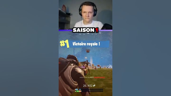 Top 1 Fortnite à CHAQUE saison 😱