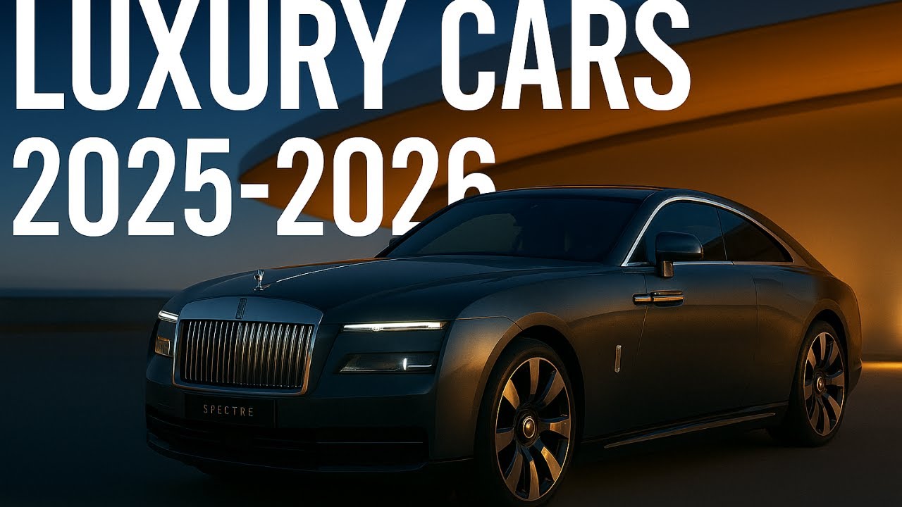 A luxury vehicle showcasing a refined, comfortable ride on a modern roadway