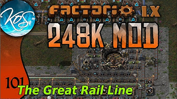 Factorio 248k Mod 101 - RAIL EXHIBITION - Tips & Tricks
