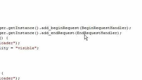 ASP.NET AJAX - PageRequestManager and UpdatePanels - Part 4 of 4