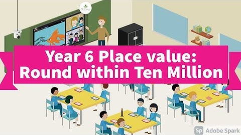 Year 6 Place Value: Rounding numbers within Ten Million