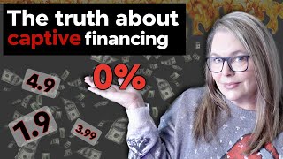 Is 0% a Scam? How does captive financing work? Prequal vs pre-approval #finance #financingacar #auto