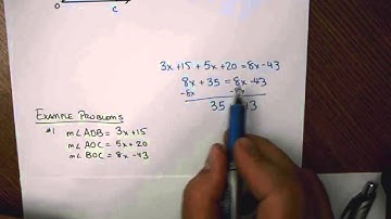 Angle Addition Postulate