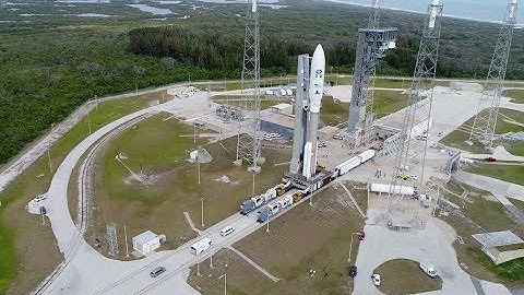 Atlas V GOES-S: Aerial Views Leading to Launch