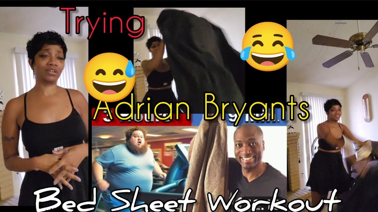 9-минутная тренировка Адриана Брайанта на простыне 🛌 😅 @AdrianBryant