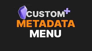 Metadata menu is AMAZING!