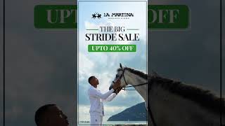 Step into elegance with La Martina’s Big Stride Sale 🐎